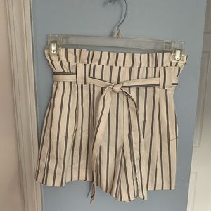 Zara TRF Cinched Shorts